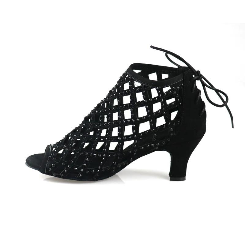 Loogtshon latin dance shoes woman Dance Shoes For Girls Ballroom Latin Dance Shoes Woman With Rhinestones Salsa Tango Shoes