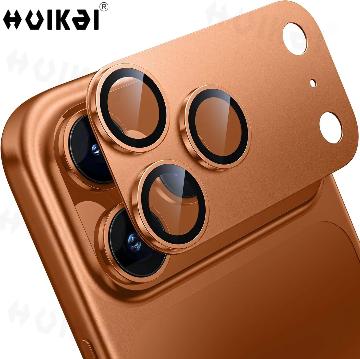 2 حزمة آيفون 17 برو ماكس 17 برو 17 كاميرا الهواء حامي العدسة العسكرية الصف شاتيربروف سبيكة المقسى عدسة حلقة غطاء الحالات #1