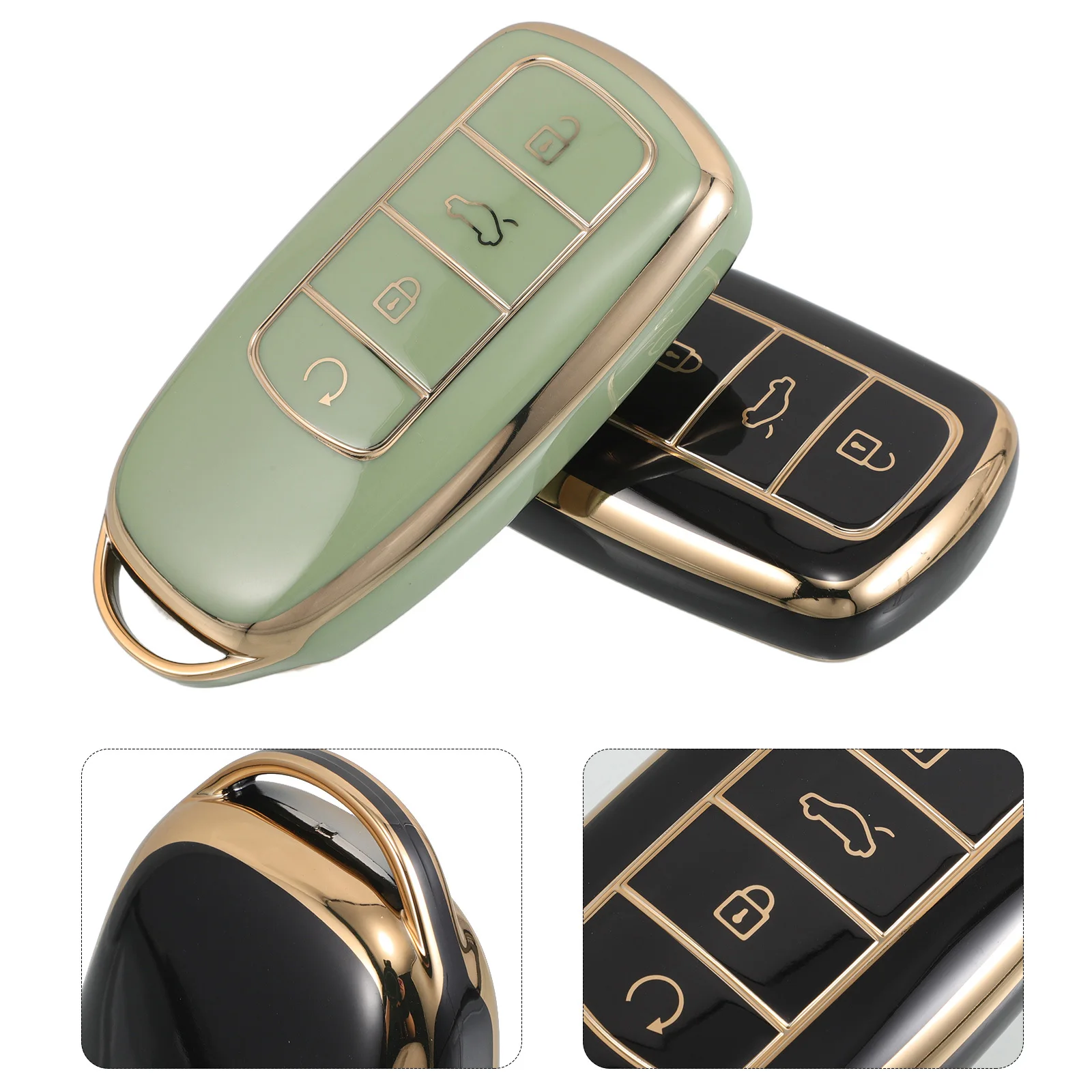

ULTECHNOVO Car Key Shell for Chery Little Ant Tpu Shock Resistant Case