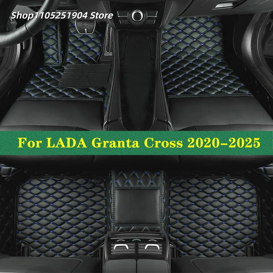 

Auto Carpets Car Floor Mats For LADA Granta Cross 2020 2021 2022 2023 2024 2025 Car Mat Interior Accessories