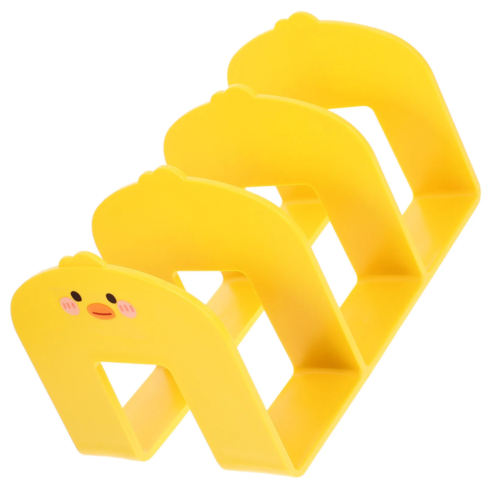 Bookend الكرتون سطح المكتب قراءة حامل كتب ملف وثيقة رف البلاستيك الرف المنظم مكتب تخزين حامل كتب
