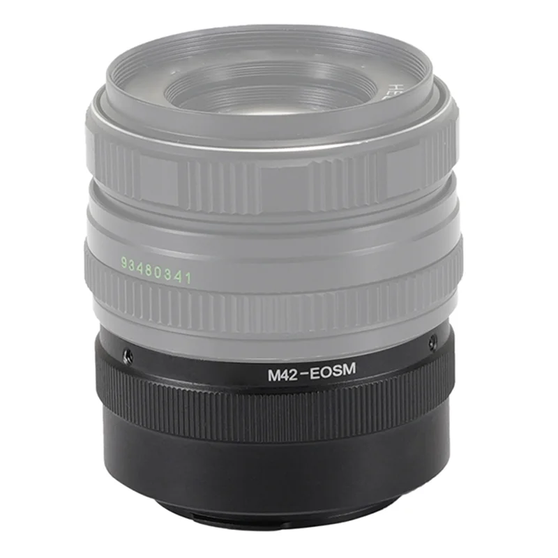 【Exclusive!】M42-EOSM Adapter Ring For M42 42Mm Lens Compatible With For Canon EOS M EF-M M2 M3 M5 M5II M6 M10 M50 M50II M100 Cam