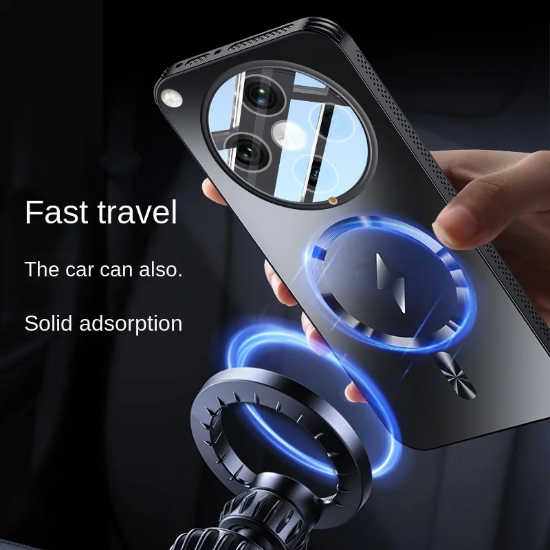 For OPPO Find X8 Pro Case Hard Matte Magnetic wireless charging Lens Protective Back Cover Case For Find X8 X7 Pro X8Pro Shell