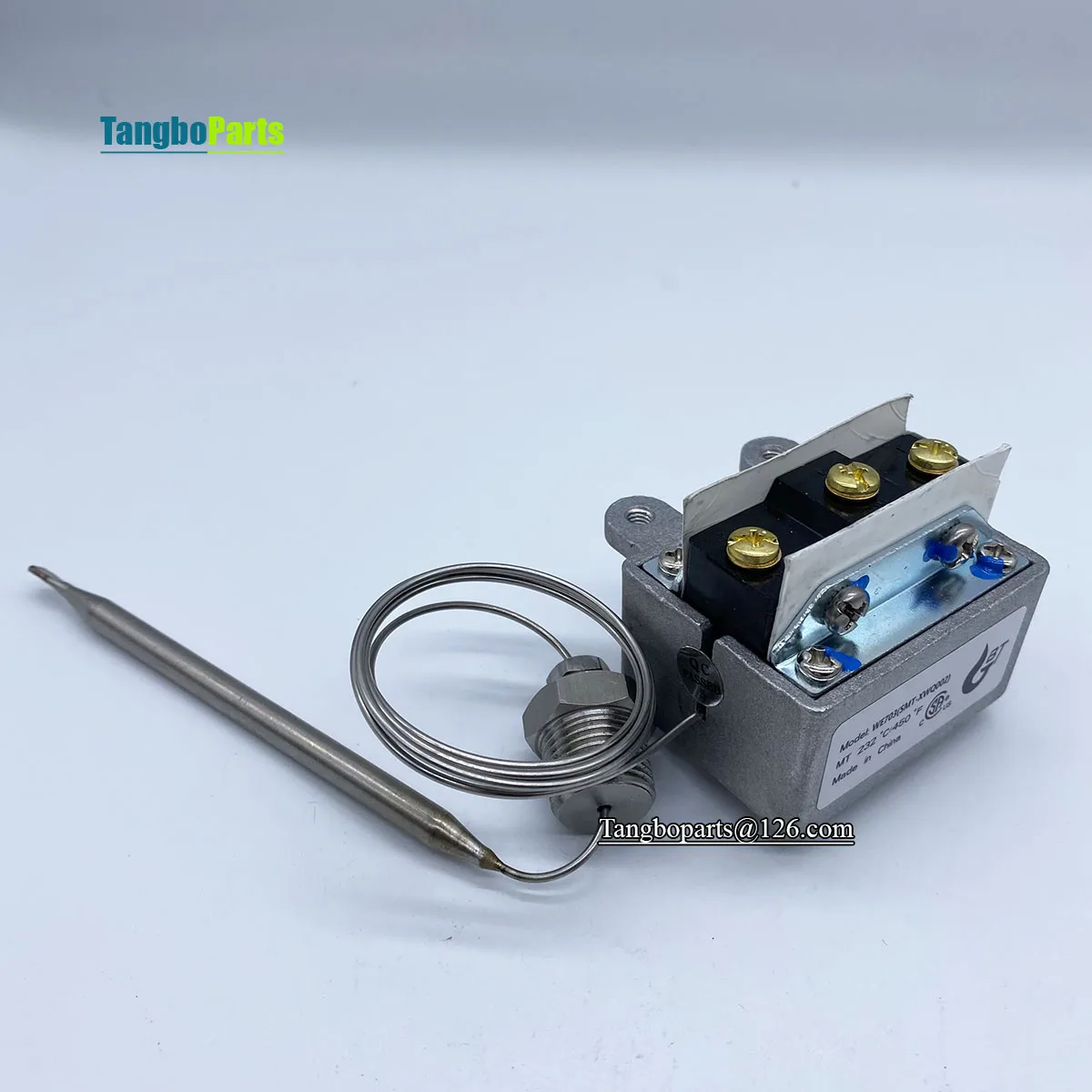 Fryer Spare Parts High Limit Switch 232℃ 450℉  3/8