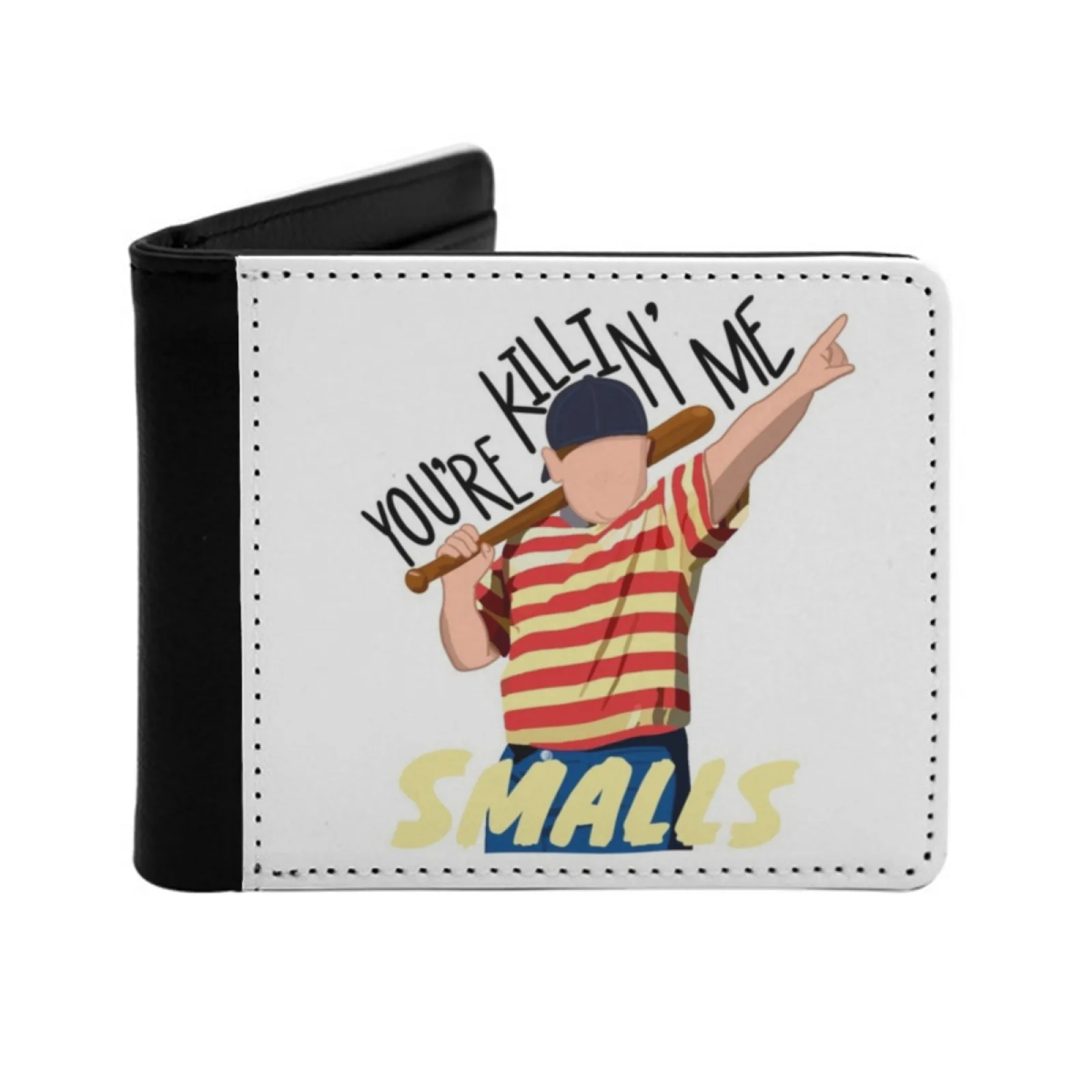 

The Sandlot Killing Me Smalls Men Wallets Card Man Wallet Short Purse Bi-Fold Personalized Purses Sandlot Baseball Smalls Ham