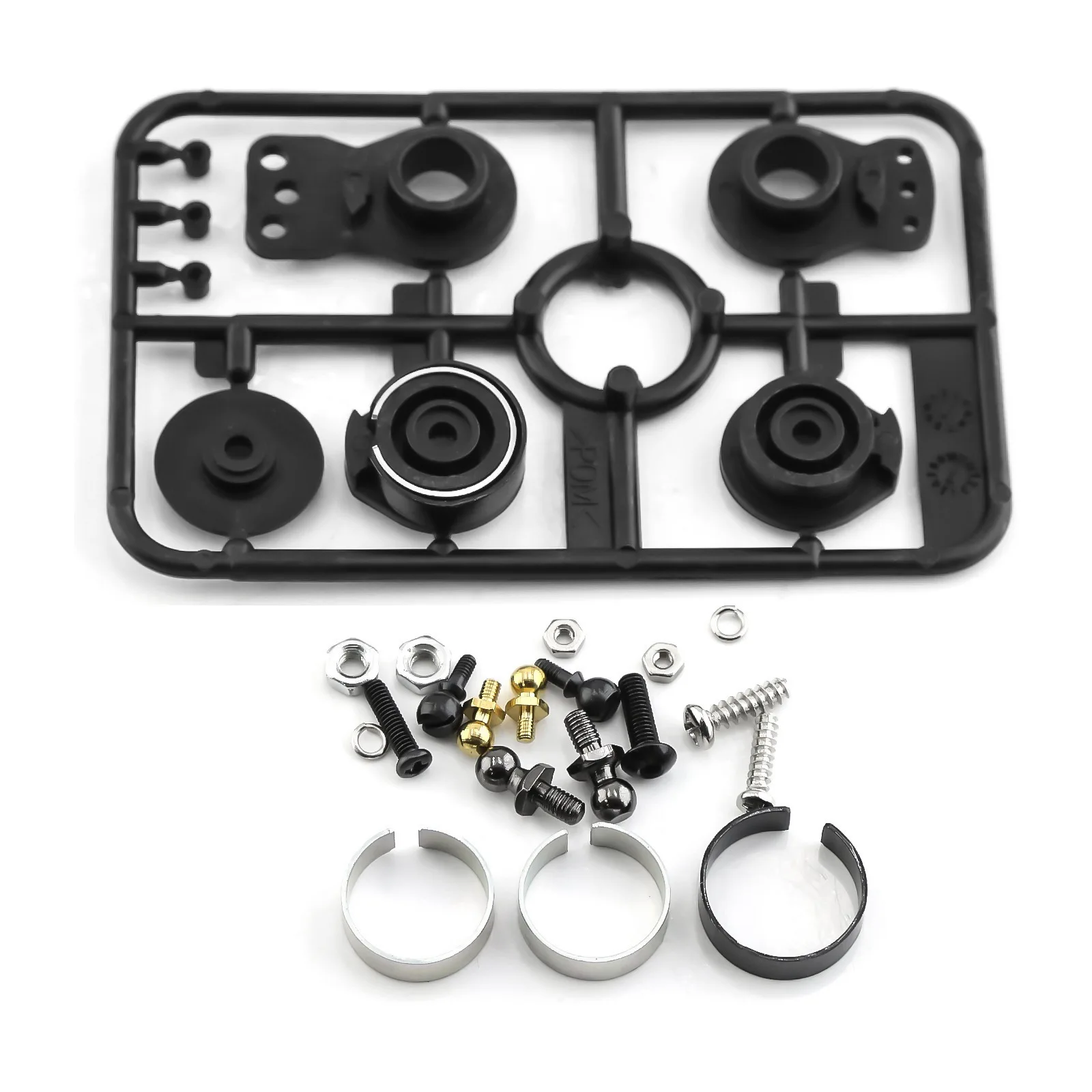 ABUM-50473 51000 موفر عزم دوران عالي W122 لسيارة RC TAMIYA TT01 TT02 XV01 XV02 TD2 TD4 أجزاء أسود