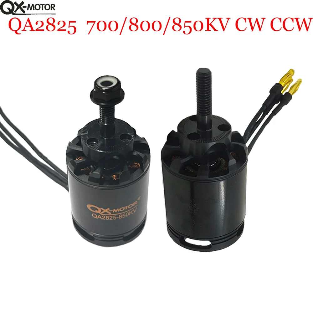 Qx-motor QA2825 (X2820) Motor sin escobillas CW CCW 700KV 800KV 850KV para avión de ala fija Rc Quadcopter