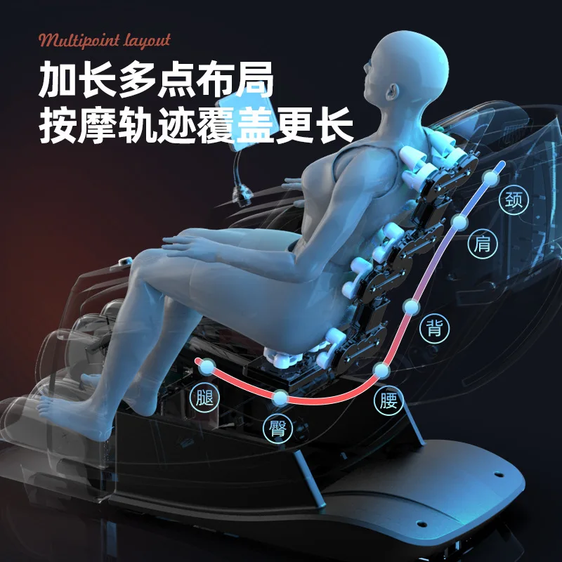 Massage seat Foreign trade wholesale Multifunctional cross-border massage chair Space capsule Automatic intelligent full body ma