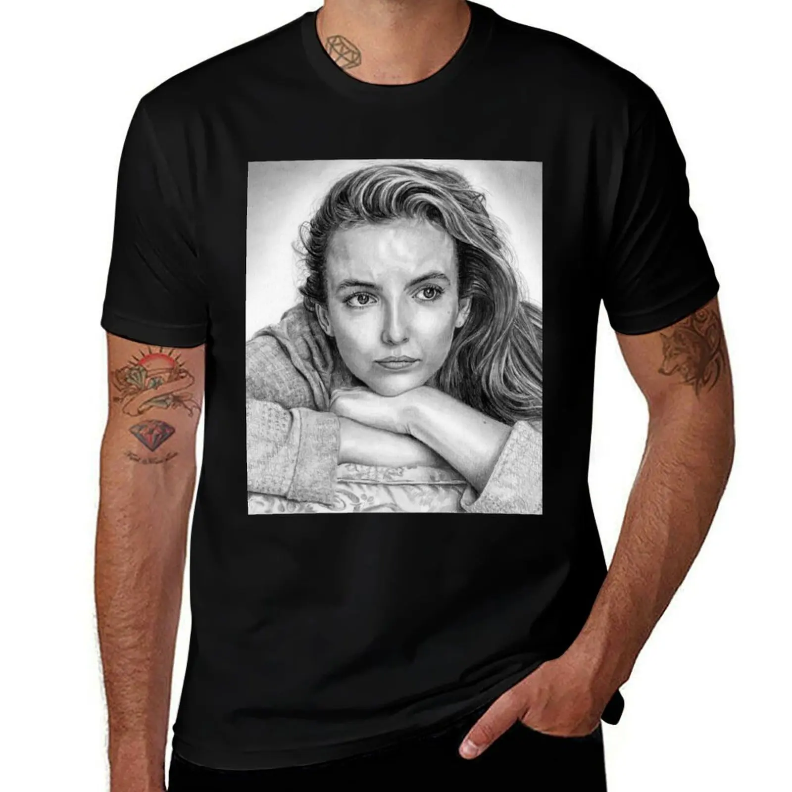 Villanelle, Killing Eve S2.EP4 (Amsterdam) T-Shirt Casual Work Wear T-Shirt