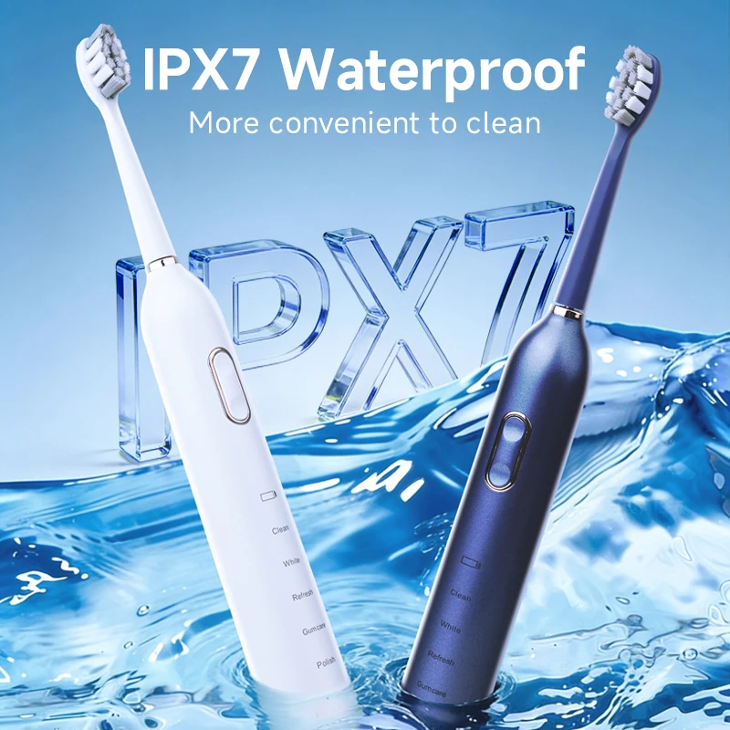 

Soft Bristle Adult Toothbrush Eco-friendly PETG Handle Anti-slip Deep Cleaning Gum Care Hydrophobic Easy Clean Oral Health Brush