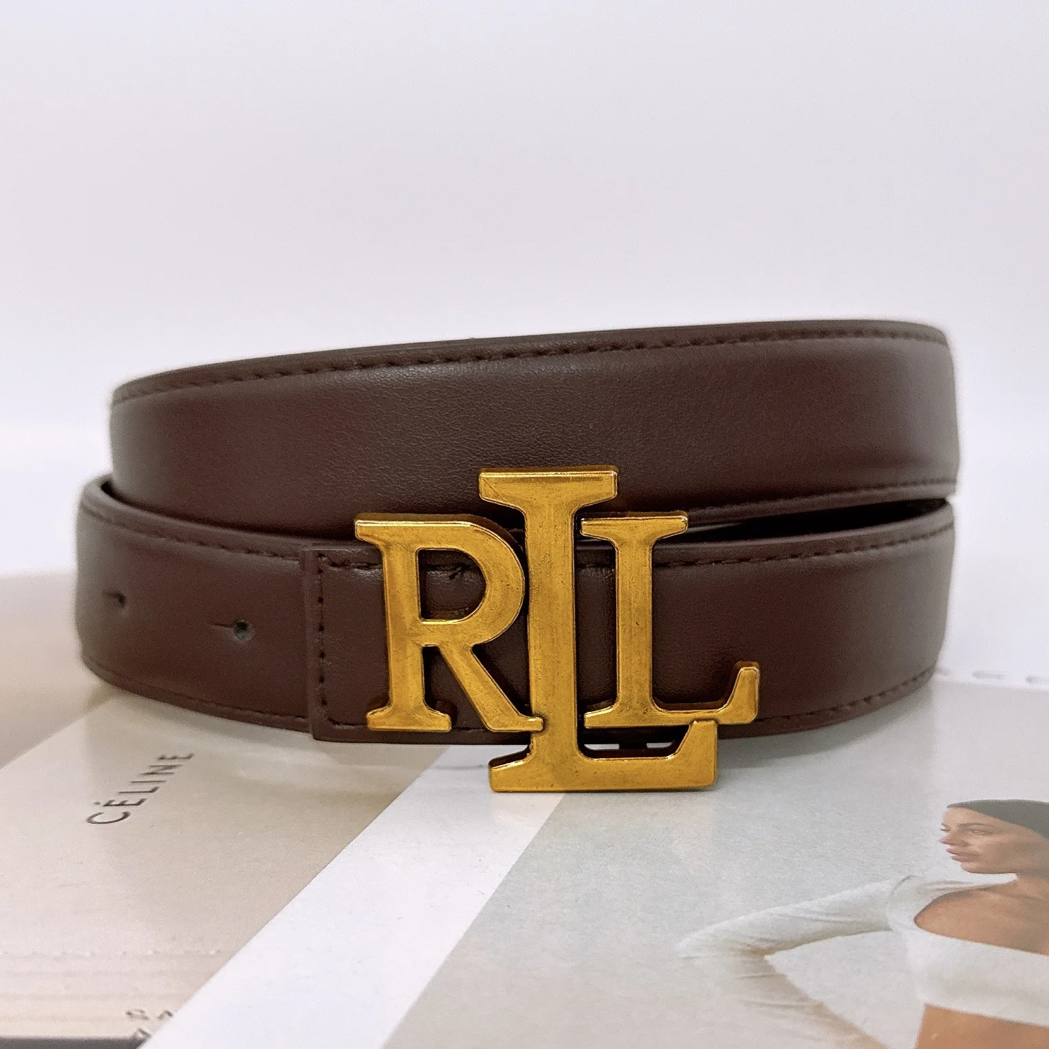 Роскошный женский модный дизайнерский ремень со съемной пряжкой с буквами, многофункциональная темпераментная джинсовая юбка, декоративный ремень