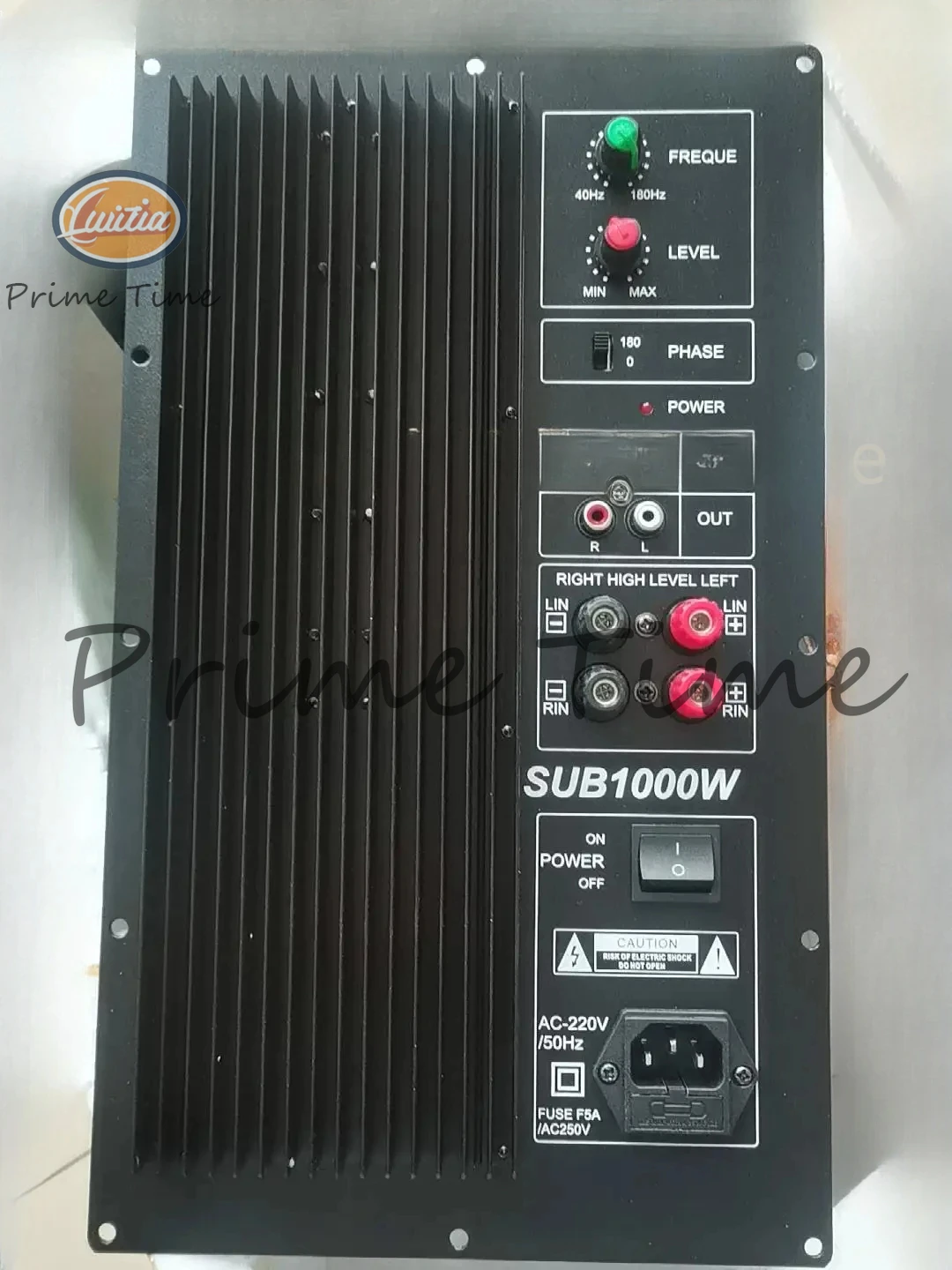 1000W high power Finished 15 inch powerful bass high-power active household subwoofer amplifier board