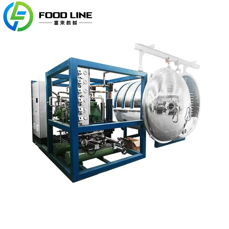 Industrial Freeze Dryer Food Freeze Dryer Machine Bulk Commercial Dryer for Fruit Vegetable Processing Production Customized