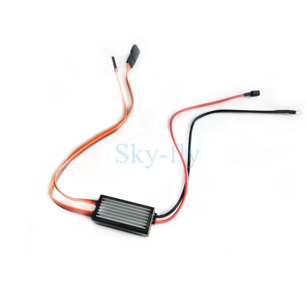 Driver per candelette con azionamento di accensione del sistema di incandescenza a bordo RCEXL per aereo Nitro RC Sky-fly