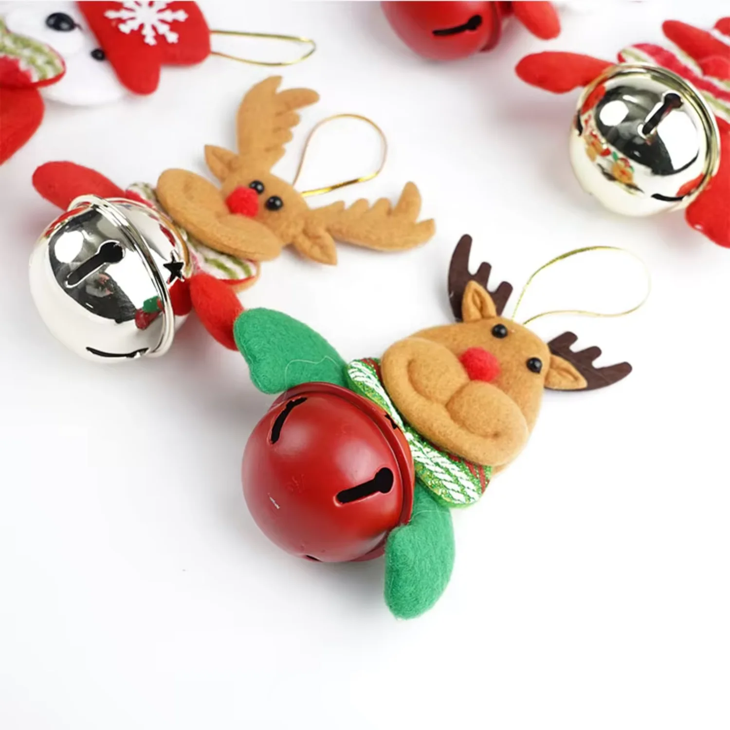 New Fashion Christmas Tree Hanging Ornaments Doll Bell Christmas Pendant Bell