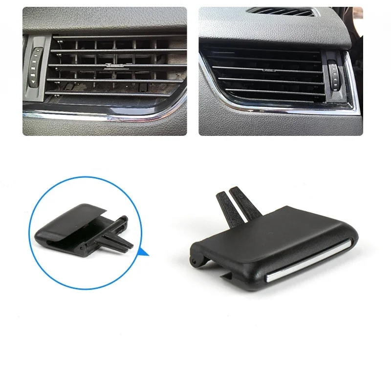 For Skoda Octavia 3 MK3 A7 New Adjustment Plectrum Knob Dash Air Vent Grill Pick Trim Silde Cilp 2018 2019 2020 2015 2016 2017