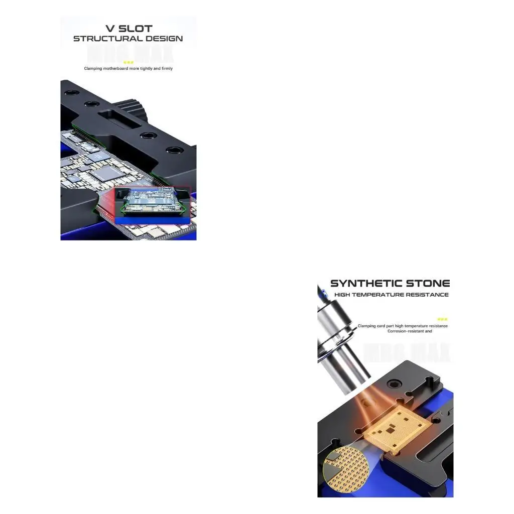 

R9UF Professional Motherboards Soldering Fixture Double Bearing Phone Chip Maintence