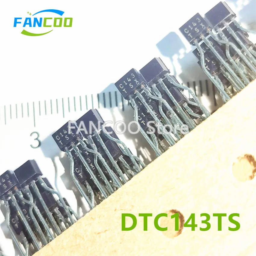 10pcs C144 C143 C144ES DTC143ESA DTC143 DTC143ES DTC143E C143ES C143E TO-92S DTC123ES C123 C123ES DTC124ES C124ES DTC144GS