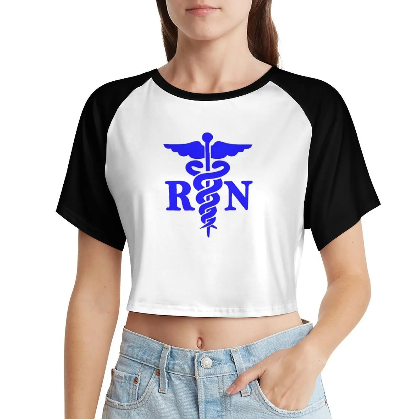 

Women's Casual Short Puff Sleeve Crew Neck T Shirts Summer Tops