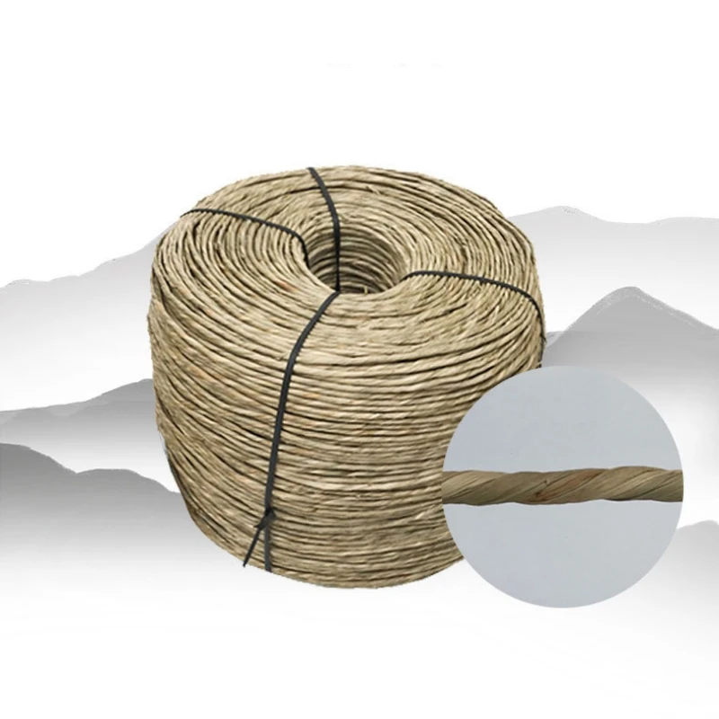 Natural Sea Grass Rope Single Strand Water Grass Rope For Basket Weaving 4-5mm Width 1KG Furniture Home Crafts Materials image 5