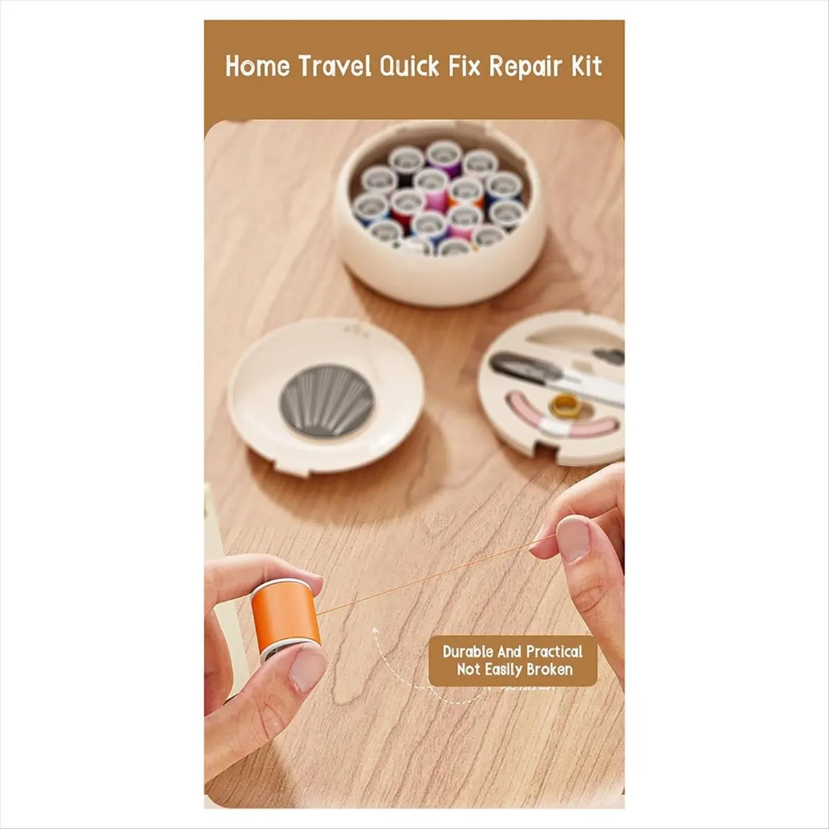 

Портативный магнитный домашний набор для хранения игл и ниток для ремонта одежды, инструменты для рукоделия, органайзер для общежития