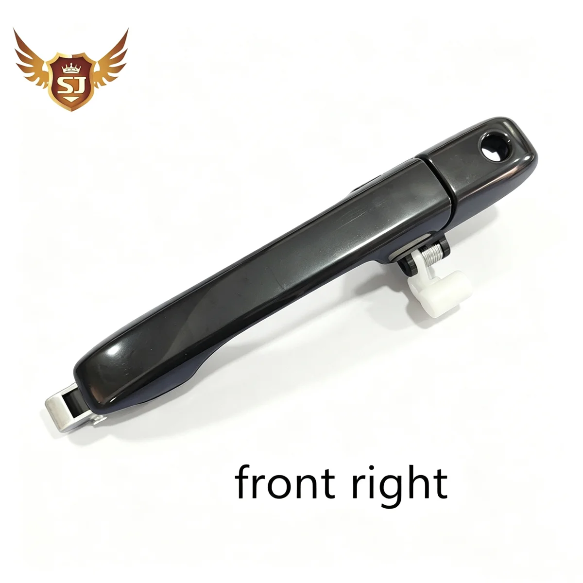Exterior Door Handle ForHonda CR-V CRV 2002-2006 Black Smooth Front Left & Right Smooth Surface Replacement Car Part