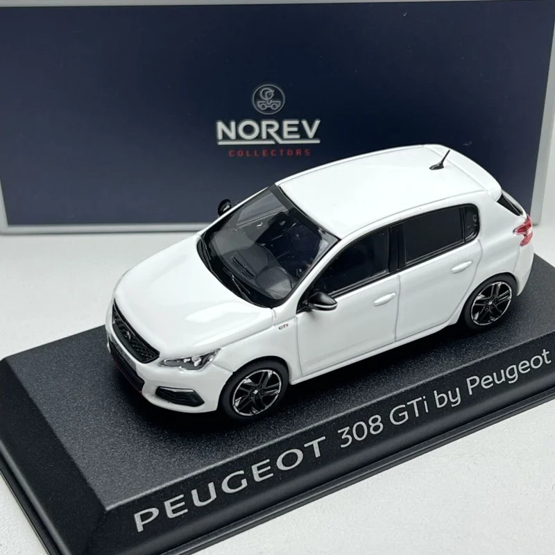 

1:43 Peugeots 308 GTI Alloy Sports Car Model Diecasts Metal Racing Vehicles Car Model High Simulation Miniature Scale Kids Gifts