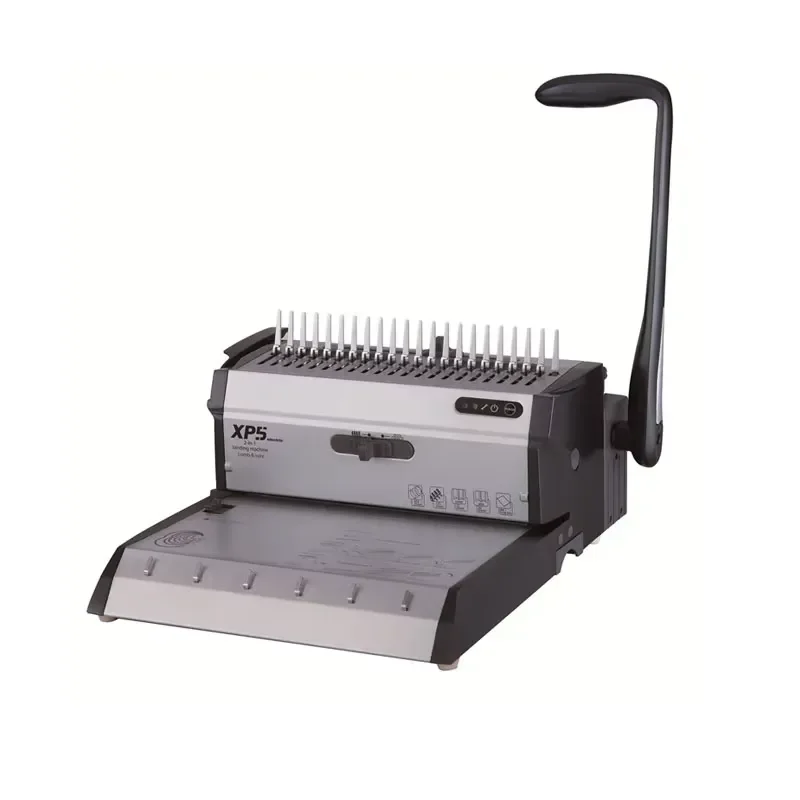 Electrical Office Binding Machine Automatic Comb & Wire 2:1 Book Making Machine Paper Notebook TPPS XP5 IBind Binding