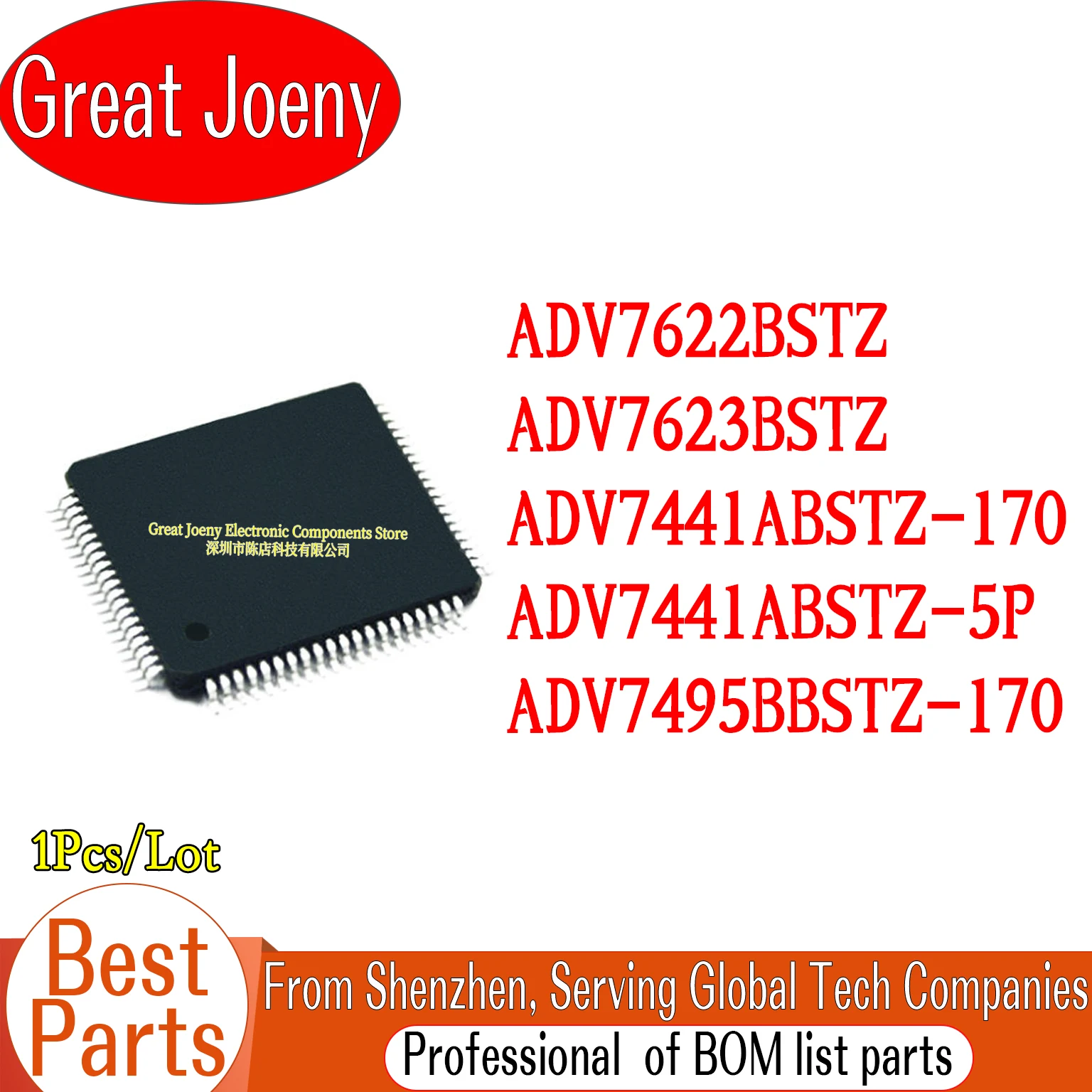 ADV7622 ADV7623 ADV7441 ADV7441ABSTZ ADV7495 ADV7622BSTZ ADV7623BSTZ ADV7441ABSTZ-170 ADV7441ABSTZ-5P ADV7495BBSTZ-170