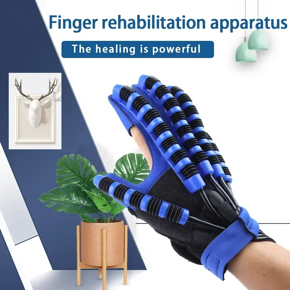 قفاز روبوت لإعادة التأهيل باللغة الإنجليزية، وظيفة اليد، معدات إعادة تأهيل الأصابع، العلاج الطبيعي لمرضى شلل نصفي السكتة الدماغية