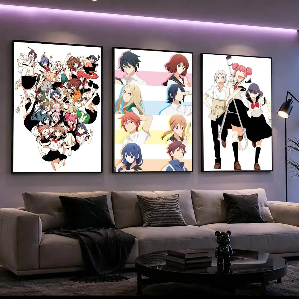Anime T-Tsuredure Children Poster HD Waterproof Self-Adhesive Wall Art – Multi-Scene Use, Top Gift Pick