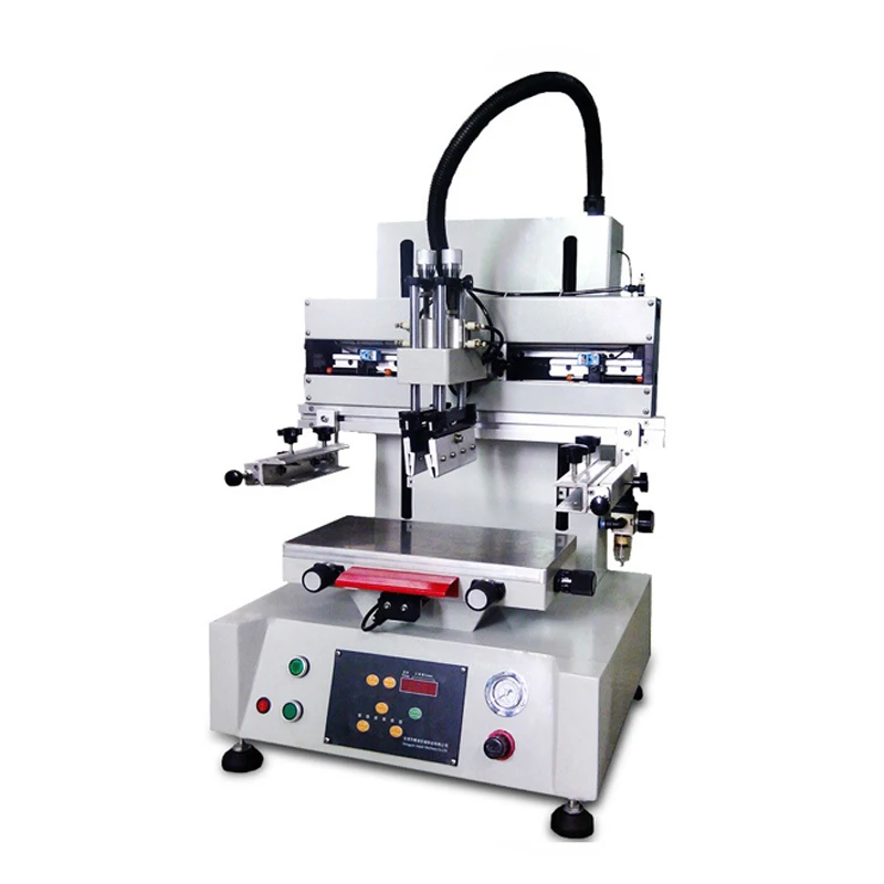 Heat Transfer Sticker Precision Label Semi-auto Silk Screen Printing Machine for Small Business