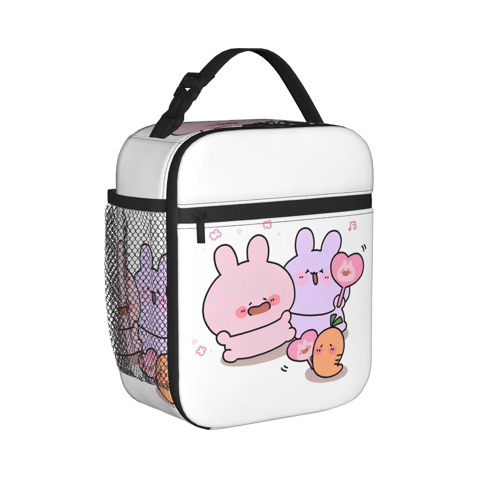 Asamimichaan Insulated Lunch Bags Thermal Bag Reusable,Lunch Container Asamimi High Capacity Tote Lunch Box Food Storage Bags
