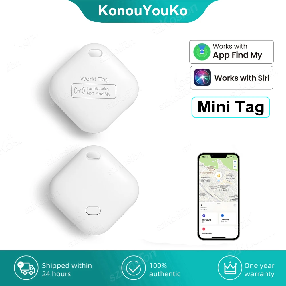 

GPS-трекер Bluetooth-совместимый локатор работает с приложением «Find My App» только для системы IOS мини-тег поиск ключей для сумок кошельков чемоданов