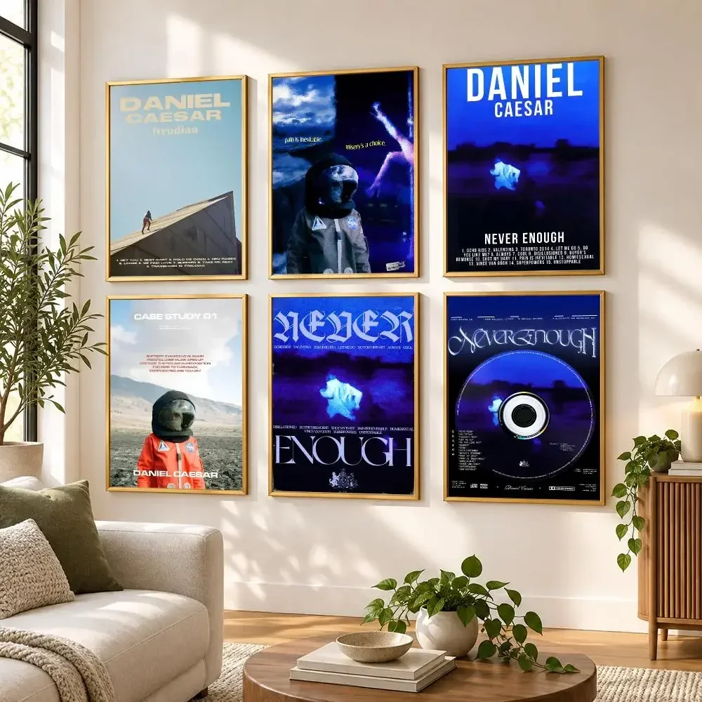 Daniel Caesar Music Album Freudian Poster HD art sticky wall waterproof home living room bedroom bar aesthetic decoration