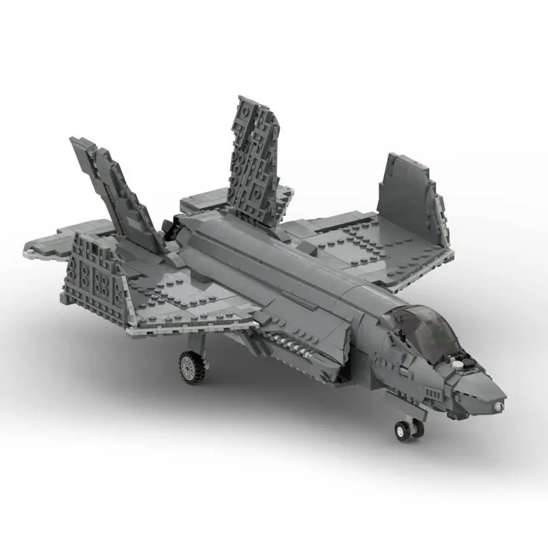 

Изготовленная на заказ MOC-56290 F-35 C военная модель 1674 детали игрушки подарок на Рождество