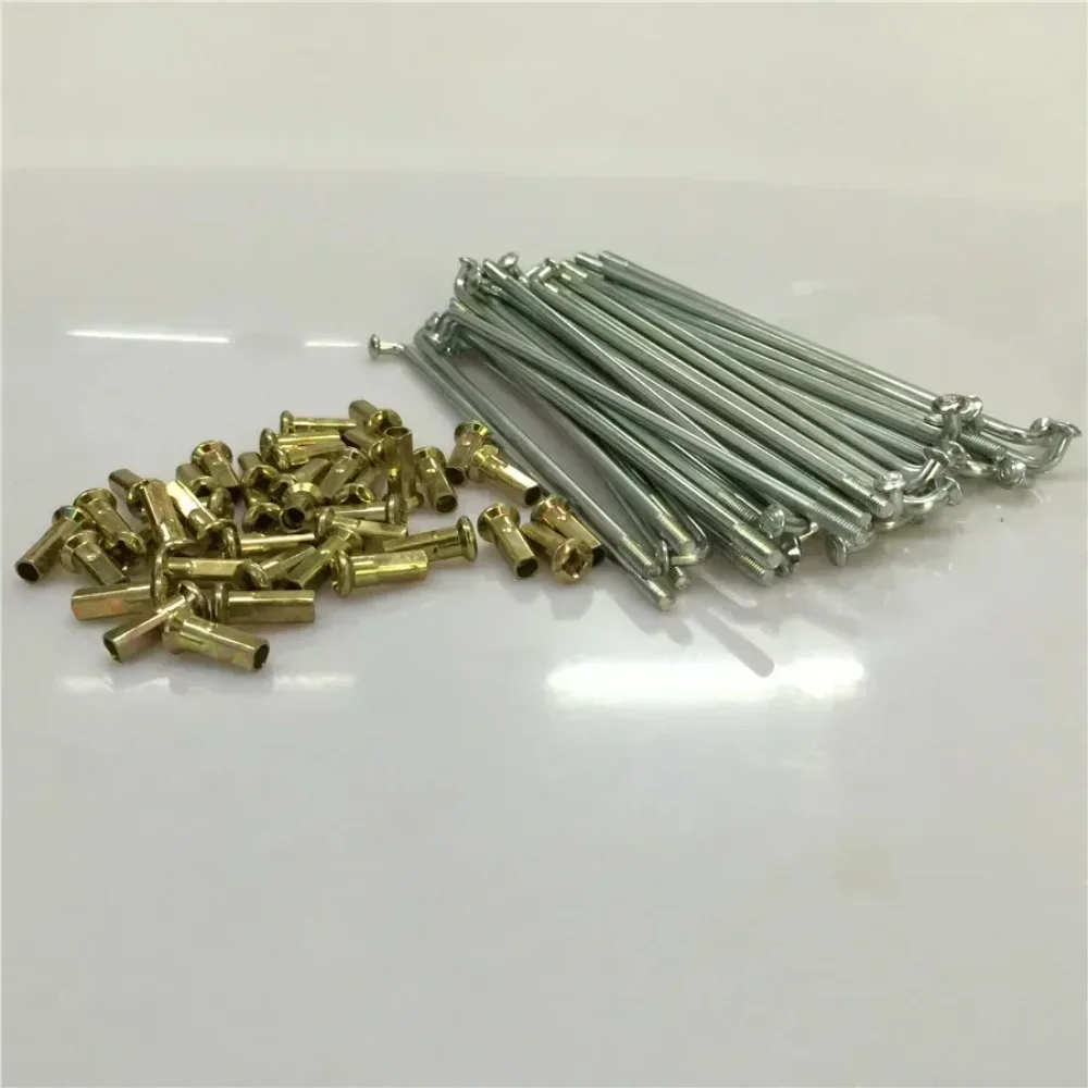 For Off-road vehicle rear 17 Aluminum ring Snares Brake steel wire spokes Overall length 150mm Steel wire spokes
