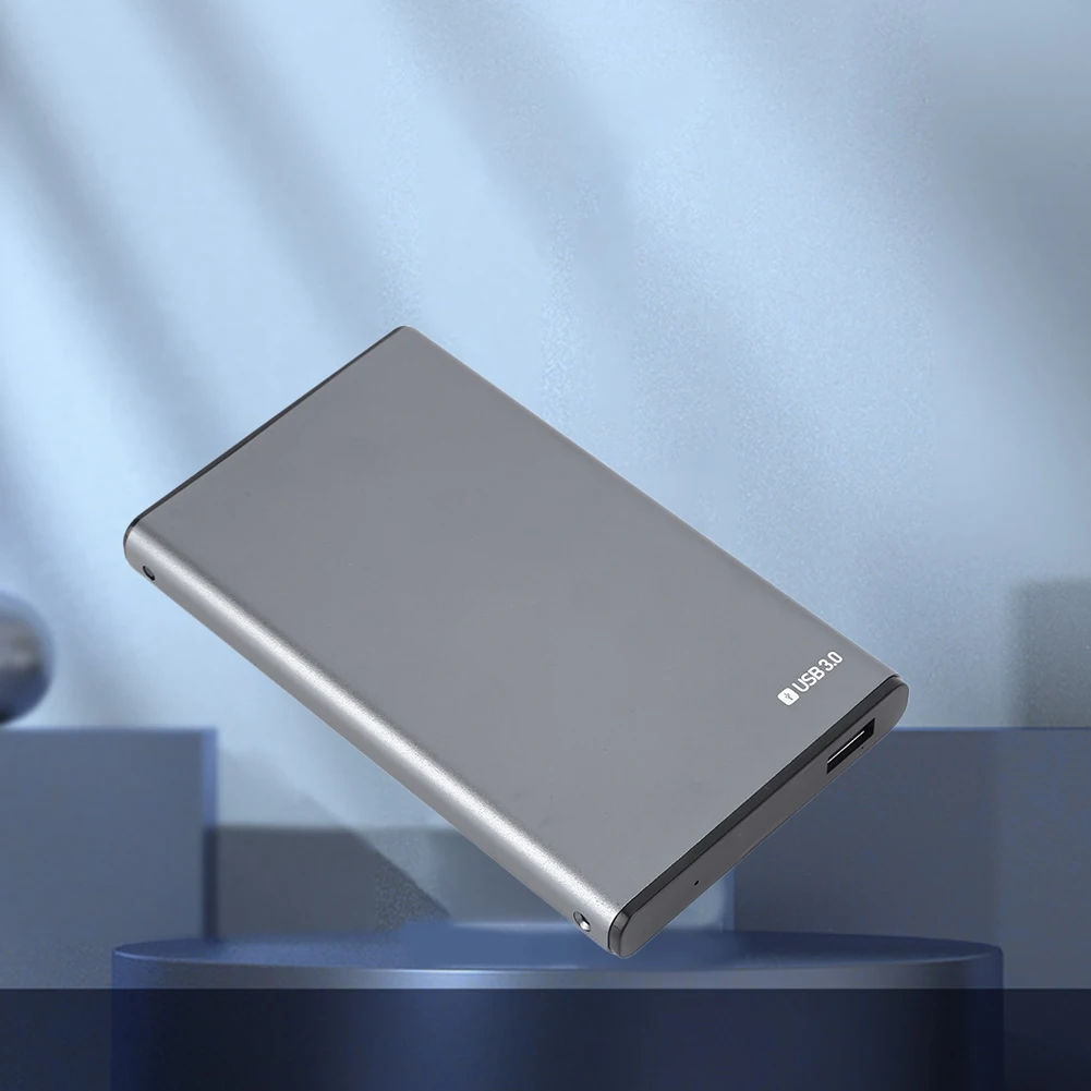 2.5in USB3.0 HDD تخزين التوصيل والتشغيل HDD الضميمة الخارجية سبائك الألومنيوم دعم لنظام التشغيل Windows XP 7/8/10/Vista/Linnux/ OS +