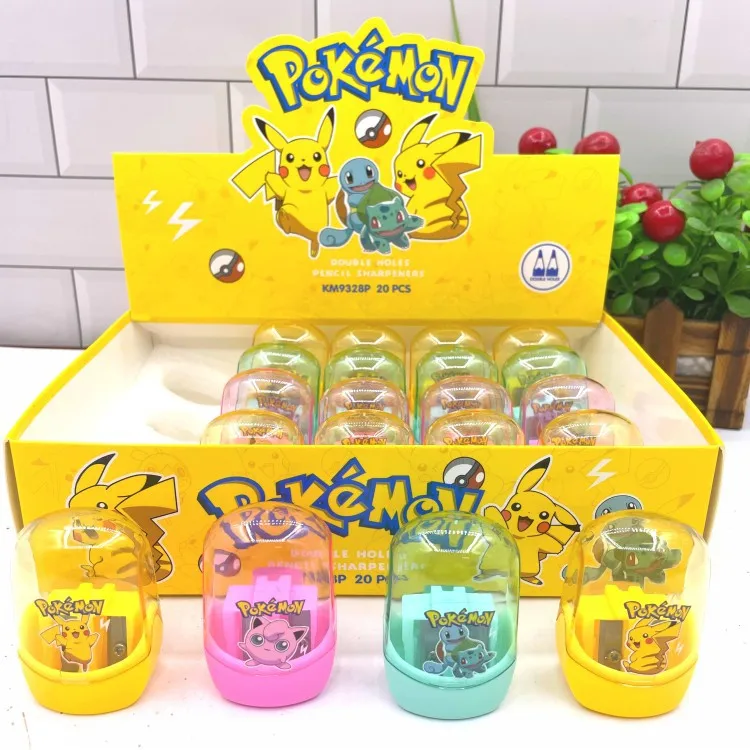 New model Pikachu Pencil Sharpener Student Stationery Gift Item