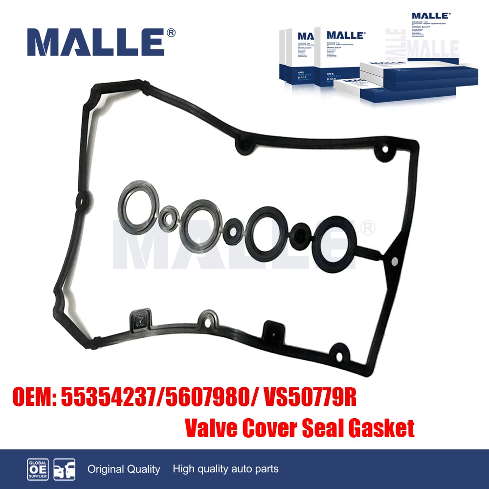 

Engine Valve Cover Seal Gasket Set For Chevrolet Aveo Cruze Pontiac G3 Vauxhall Opel Astra Saturn 1.6 1.8 L Autos Part 55354237