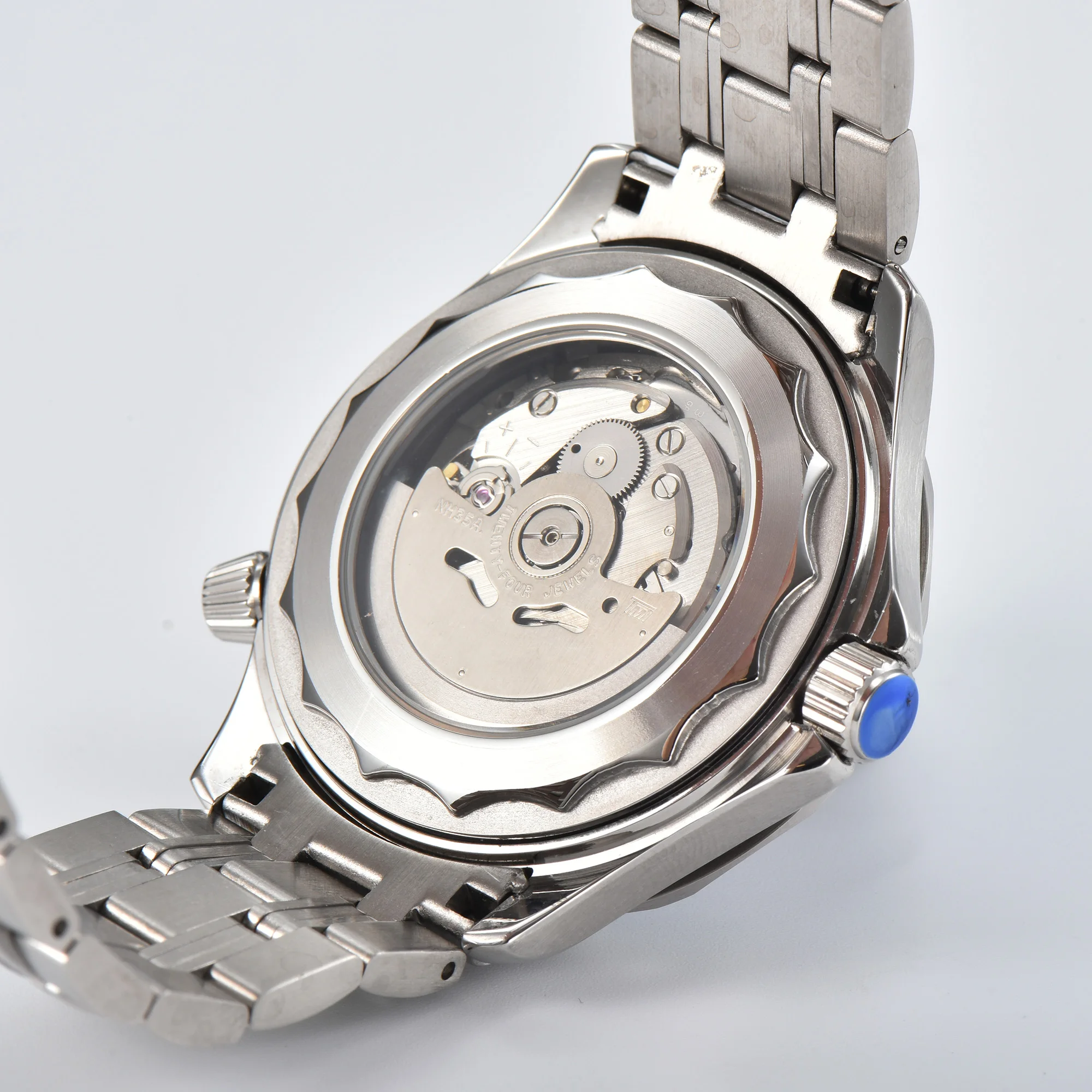 42mm Herrenuhr Mechanisch Automatik Edelstahl Keramiklünette Uhr Leuchtzeiger NH35 Uhrwerk Armbanduhren