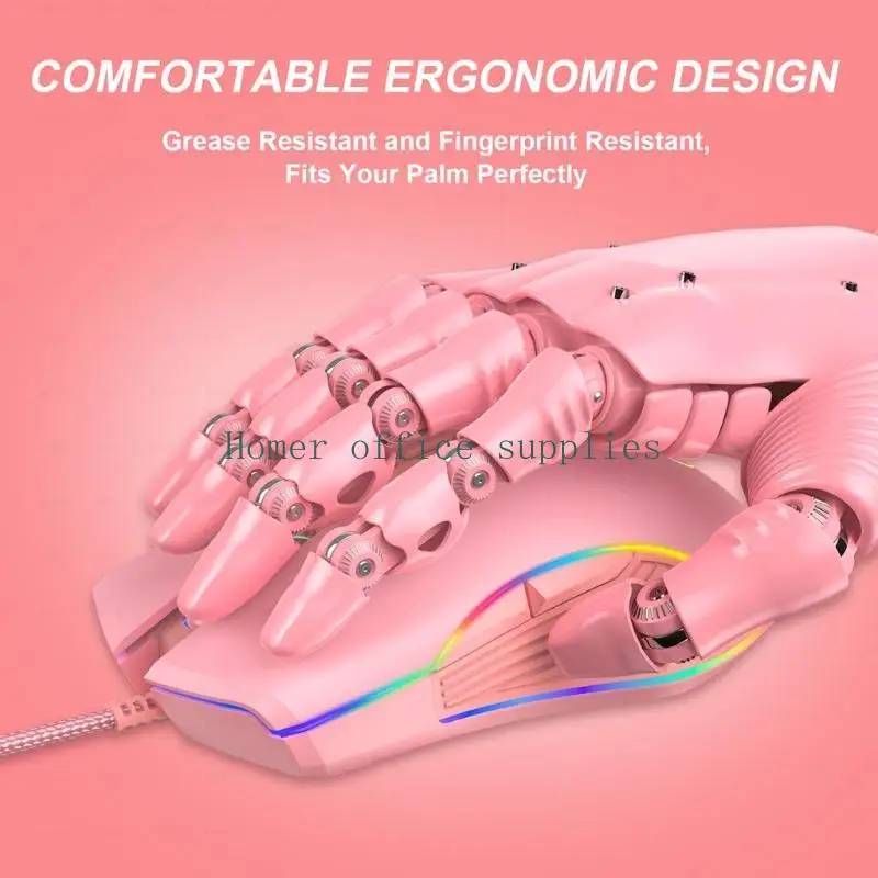 K43B BRAIDED USB MOUSE VỚI TÍNH NĂNG C