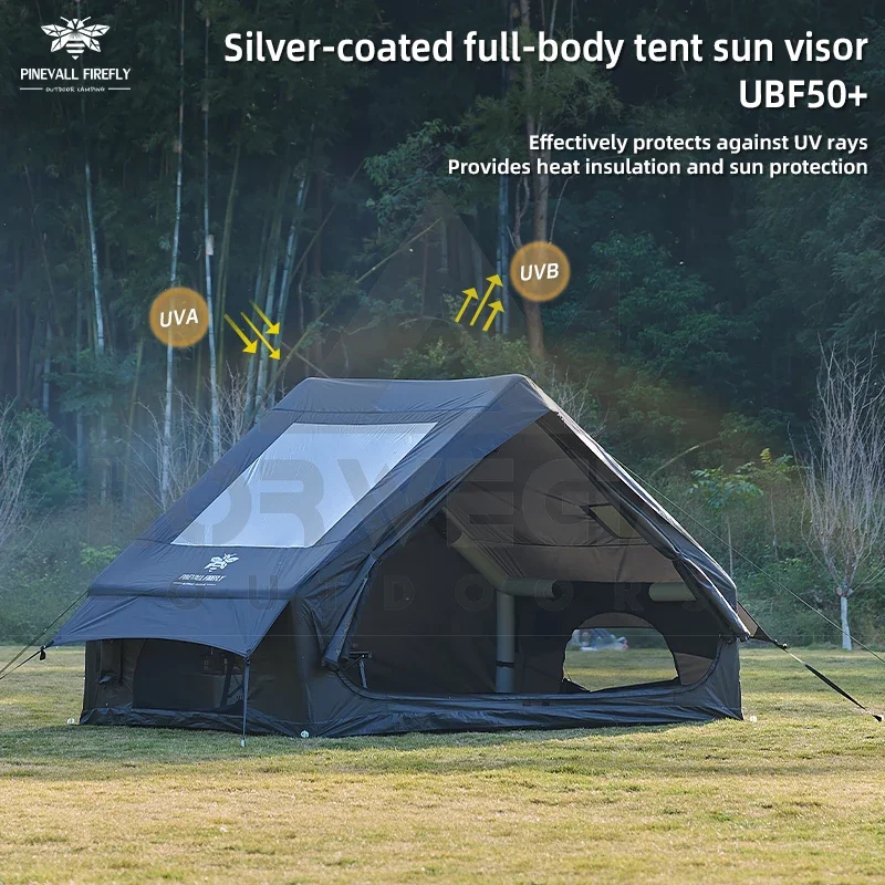 テント・タープ  Skylight Outdoor Inflatable Camping Tent with a Panoramic Skylight
