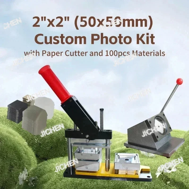 

Комплект машины для изготовления пуговиц с магнитом на холодильник с резаком для бумаги и 100 шт.