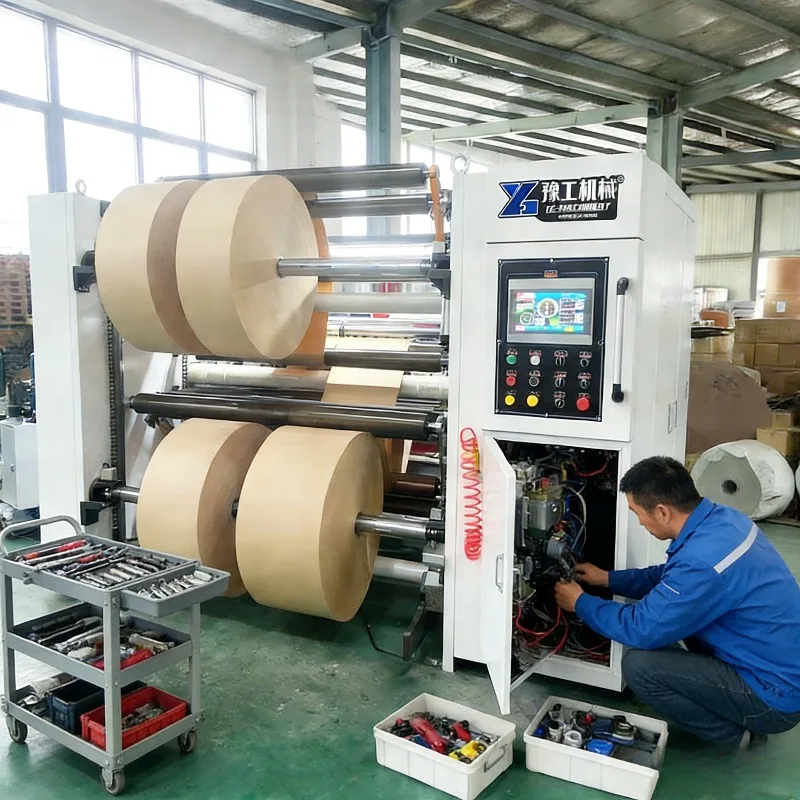 Auto Slitting and Rewinding Machine for Paper Roll Slitting Rewinding Machine 2025Cutting to Length Machine Coil Sheet Metal