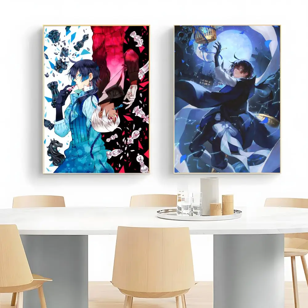 Gothic Anime T-The C-Case Study Of Vanitas Poster Wall Art Print Decorative Mural Home Decor Gift Unframed