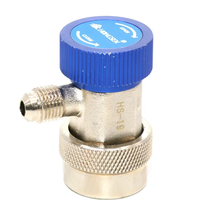 Adjustable 1/4 bayonet straight insertion type R134A automotive quick connector automotive refrigerant quick connector