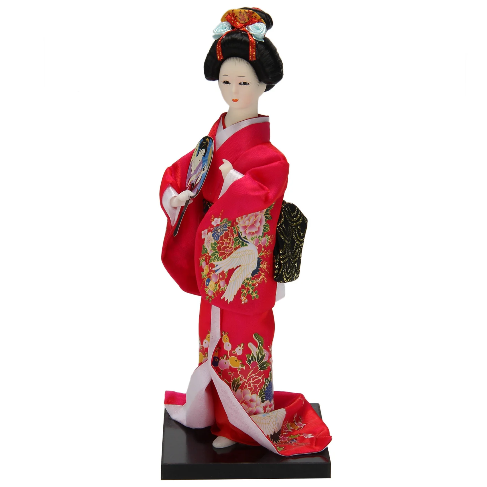 

Japanese Folk Dolls Dolls Handmade Silk Folk Crafts Statue Decor Hobbies Display Ornaments Collection A34