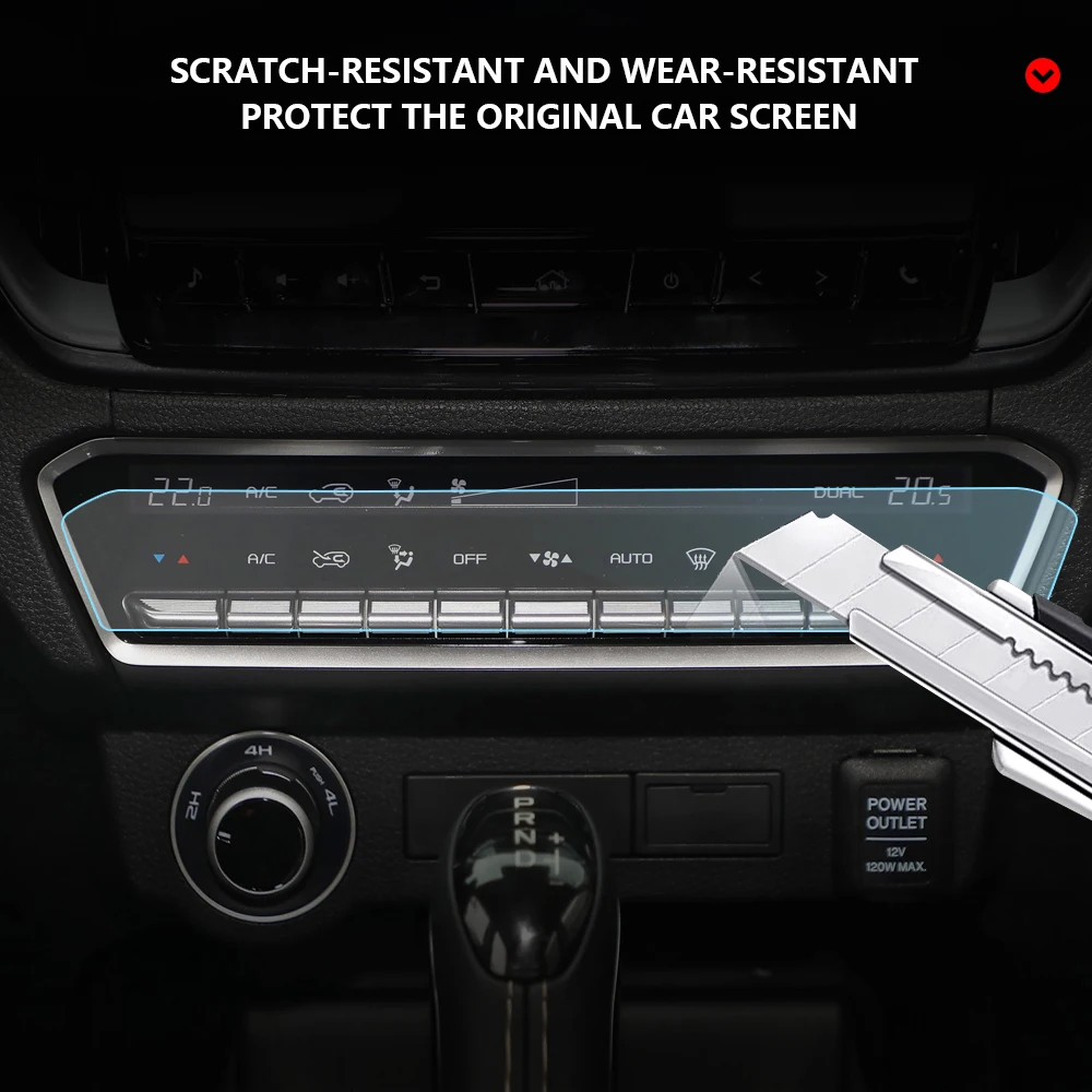 Screen Protector Film for ISUZU D-MAX 2021 2022 2023 Car GPS Navigation Interior Accessories
