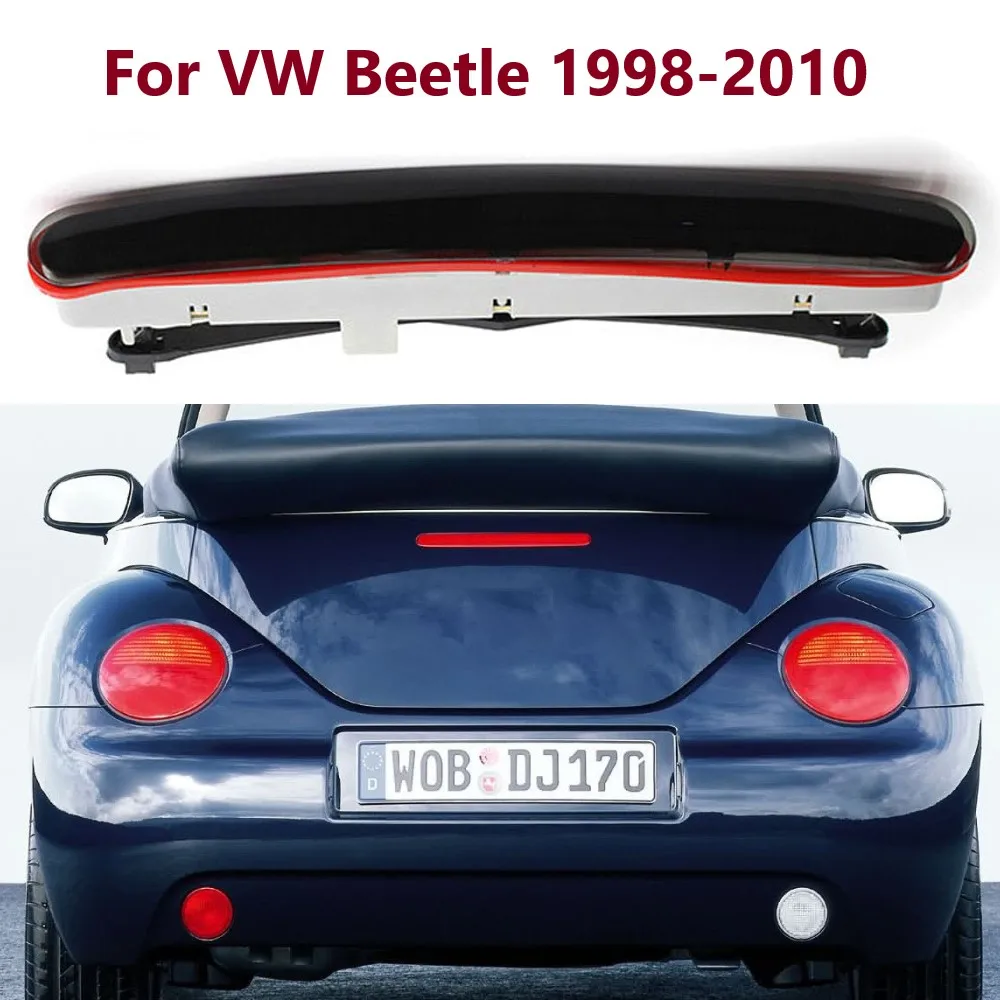 

1C0945097E 1C0945097B High Mount Car Rear Brake Light Lamp LED Rear Tail Third Brake Light For VW Beetle 1998 1999 2000-2010